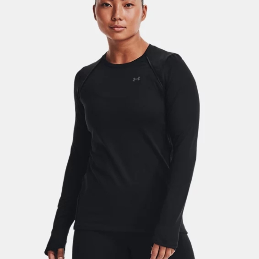 NWT Under Armour Women's Black Long Sleeve Top